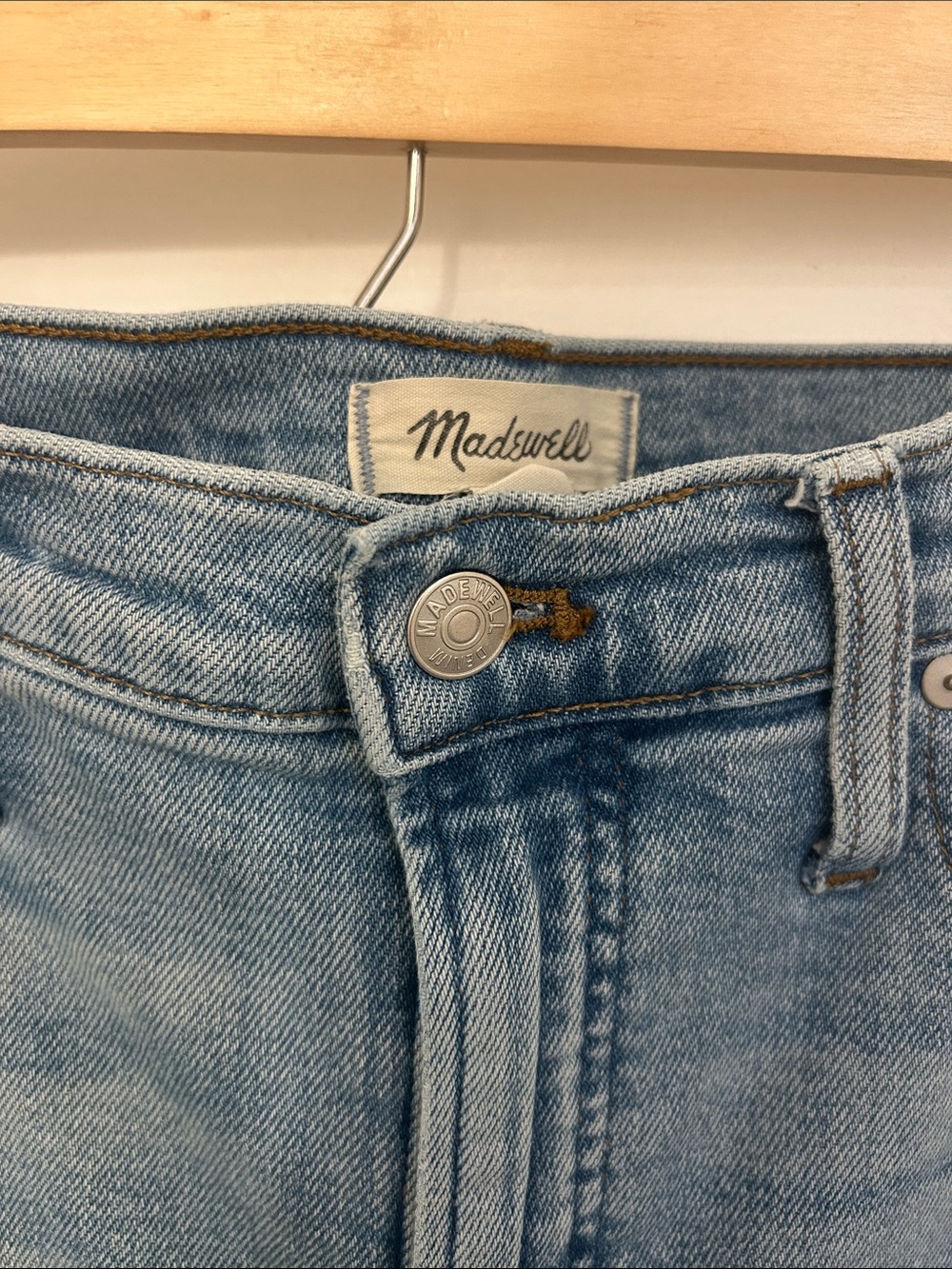 Madewell The Perfect Vintage Ripped High Waist Jeans size 30 - Picture 2 of 5